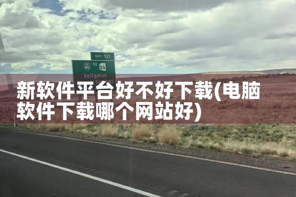 新软件平台好不好下载